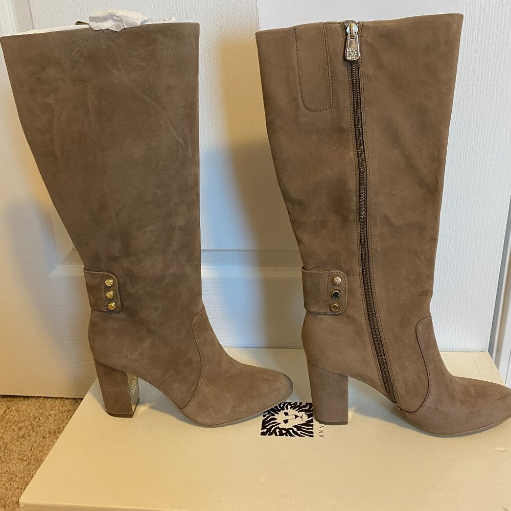 Anne Klein Tall Light Brown Boots